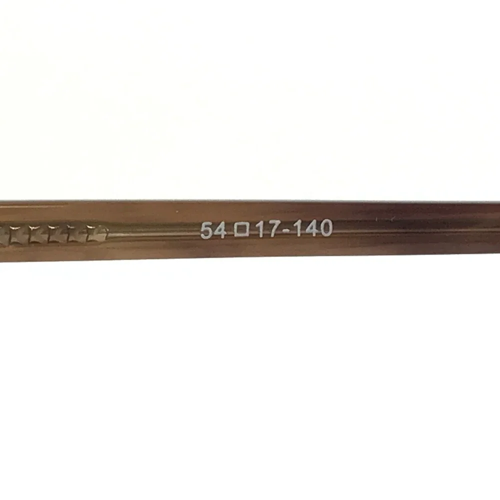 Elan 9307 Khaki Eyeglasses Frames Brown Horn Rectangular Full Rim 54-17-140